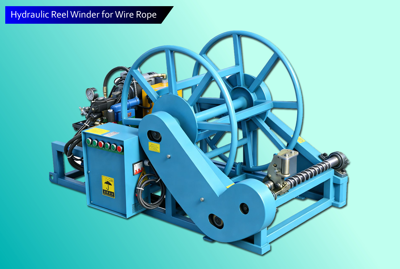 Changyun Tech Launches Hydraulic Reel Winder for Wire Rope, Enhancing Cable Laying Safety Through Automation Changyun Tech Launches Hydraulic Reel Winder for Wire Rope, Enhancing Cable Laying Safety Through Automation
