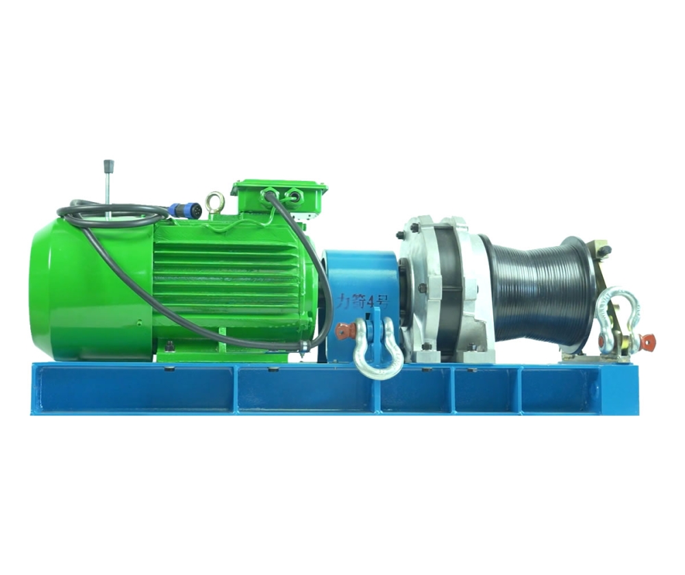 Cable Pulling Winch Machine, JM-LJ4-JL, 30 kN