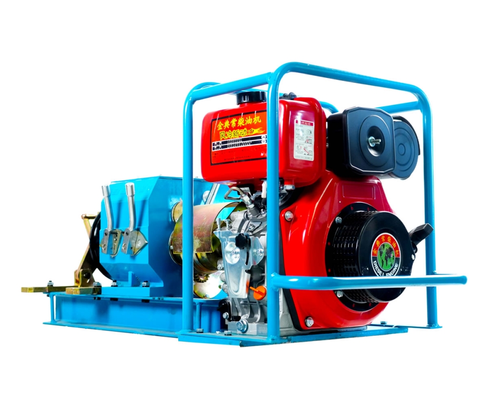 Cable Pulling Winch Machine, JM-XJ5-C, 50 kN