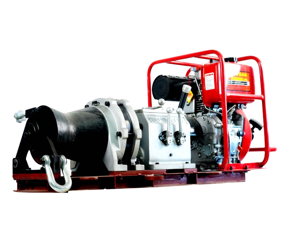 Cable Pulling Winch Machine, JM-XJ5PLUS-C, Plus Version, 50 kN