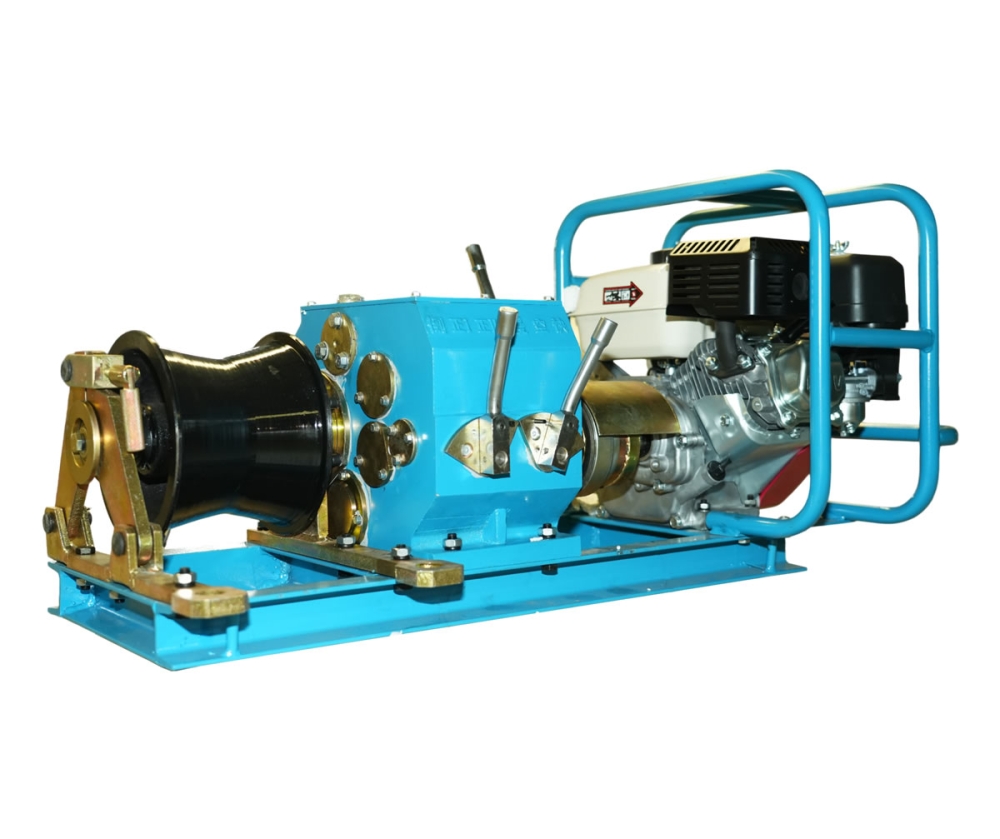 Cable Pulling Winch Machine, JM-XJ3-Q, 30 kN