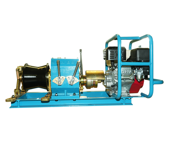 Cable Pulling Winch Machine, JM-XJ3-Q, 30 kN
