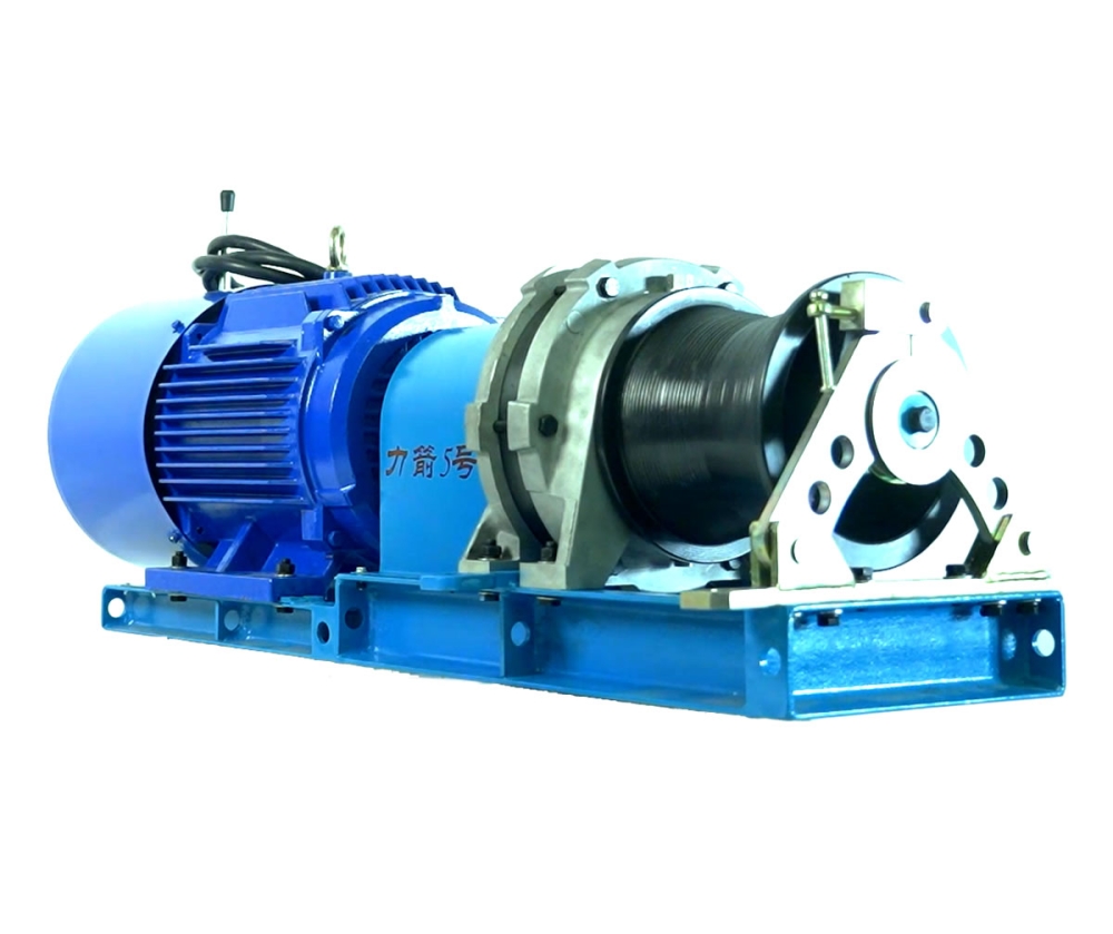 Cable Pulling Winch Machine, JM-LJ5-JL, 40 kN