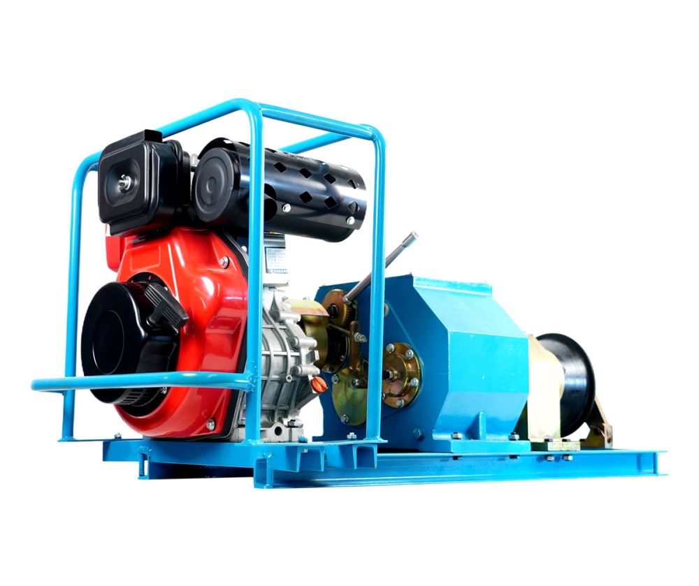 Cable Pulling Winch Machine, JM-XJ8-C, 80 kN