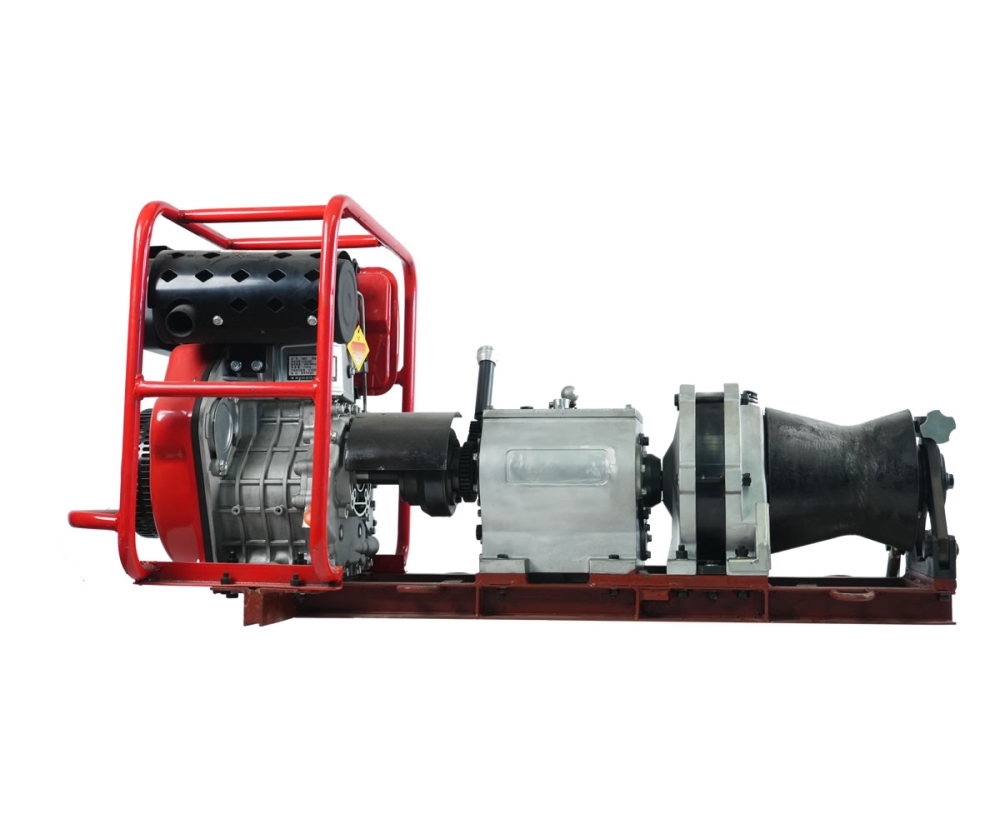 Cable Pulling Winch Machine, JM-XJ5PLUS-C, Plus Version, 50 kN