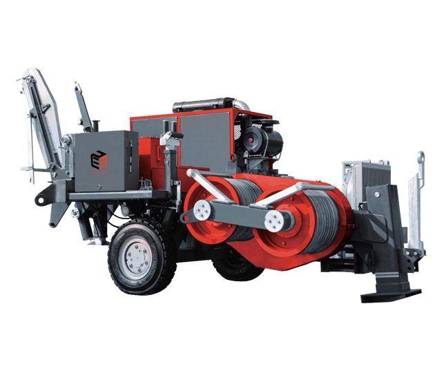 Hydraulic Puller, SA-QY-180, 500 kV Transmission Line Stringing