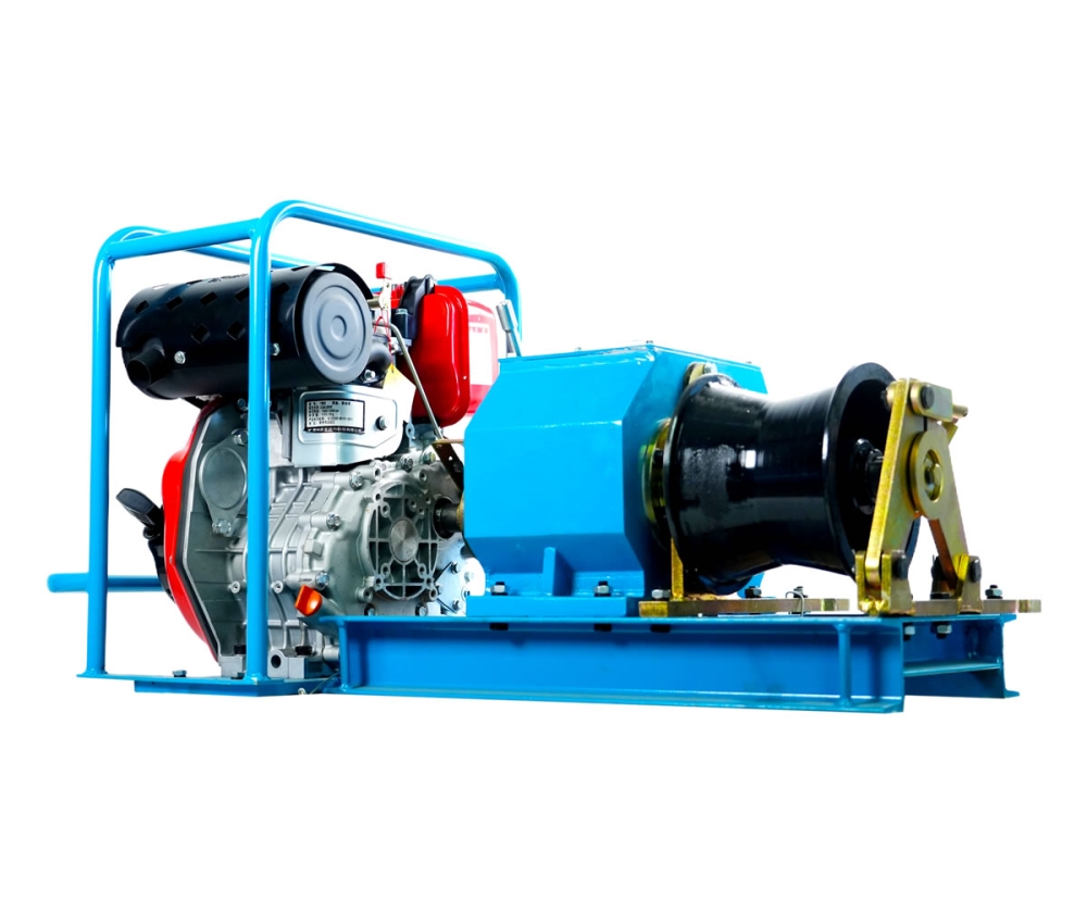 Cable Pulling Winch Machine, JM-XJ5-C, 50 kN