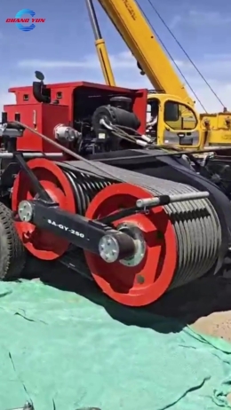Hydraulic Puller, SA-QY-250, 1000 kV AC / ±800 kV DC, Field Application